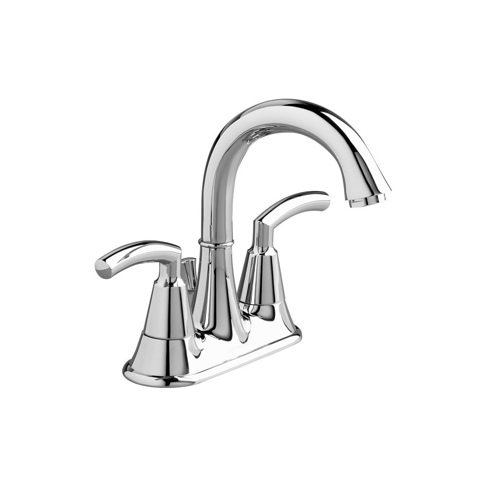 American Standard 7038.201.002 Tropic 2 Handle Bathroom Faucet, Centerset, Polished Chrome