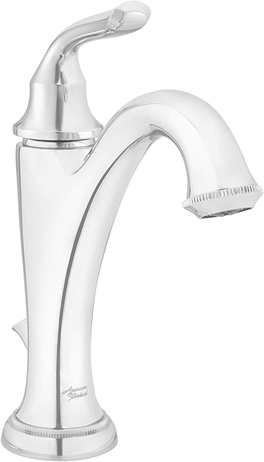 American Standard 7106101.002 Patience Single Hole Bathroom Faucet, Polished Chrome