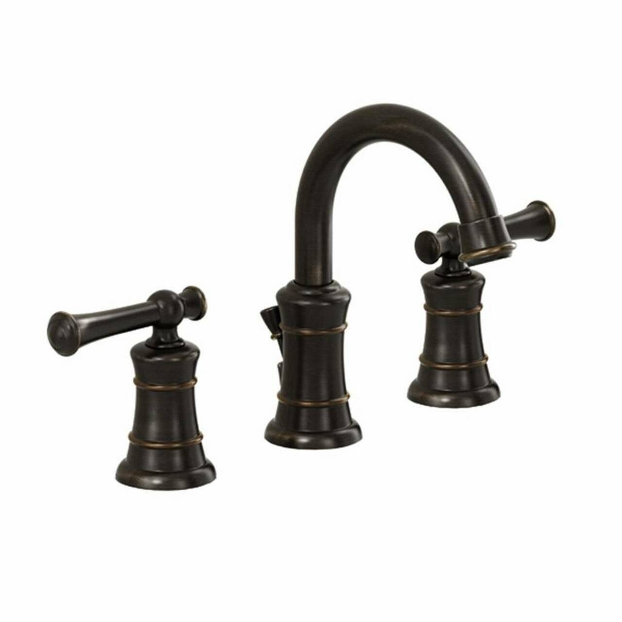 American Standard 9258.801CA.181 Double Handle Bathroom Faucet, Antique Bronze