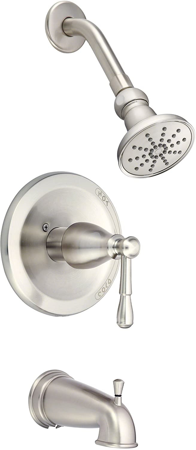 D500015BNT Brushed Nickel, Tub and Shower Trim