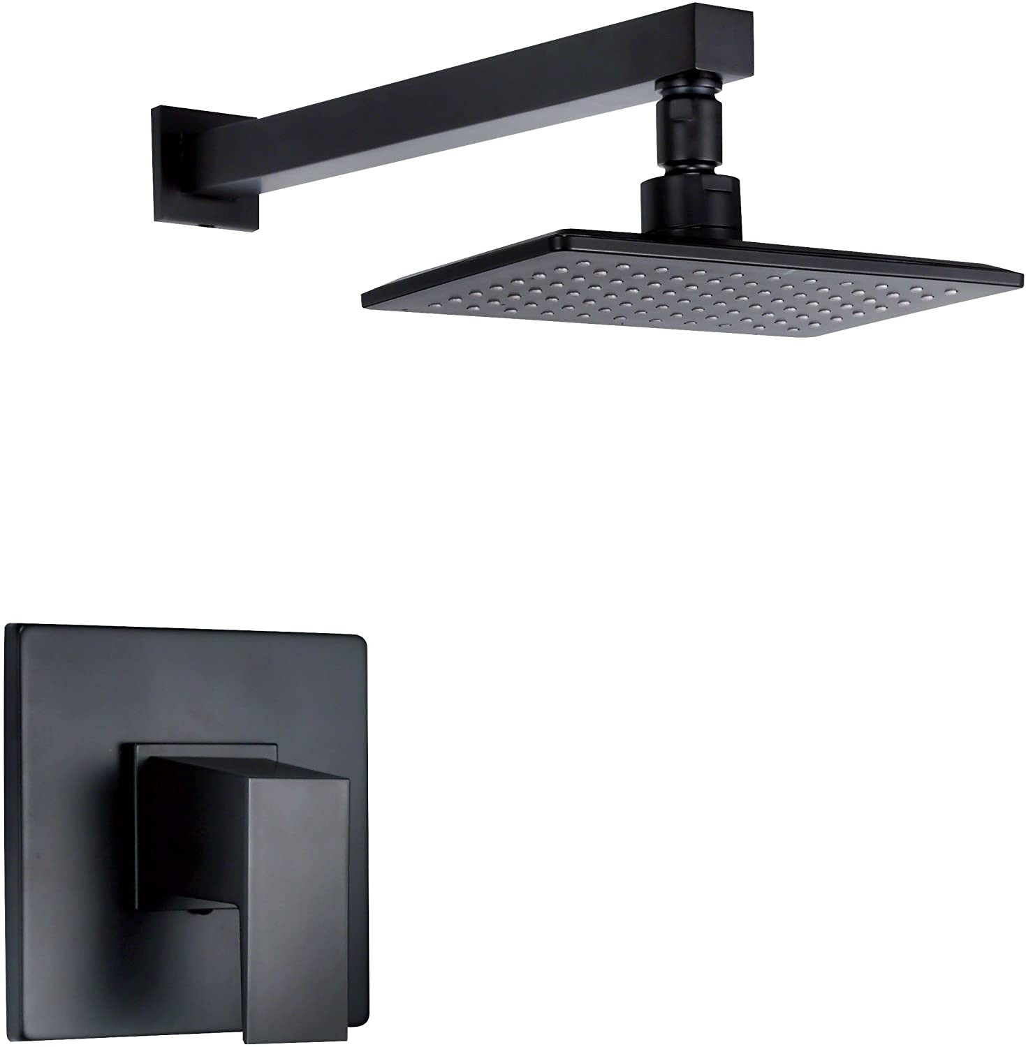 Danze D500562BST Mid-Town Shower Trim Kit (Valve Not Included), 2.5 GPM, Satin Black