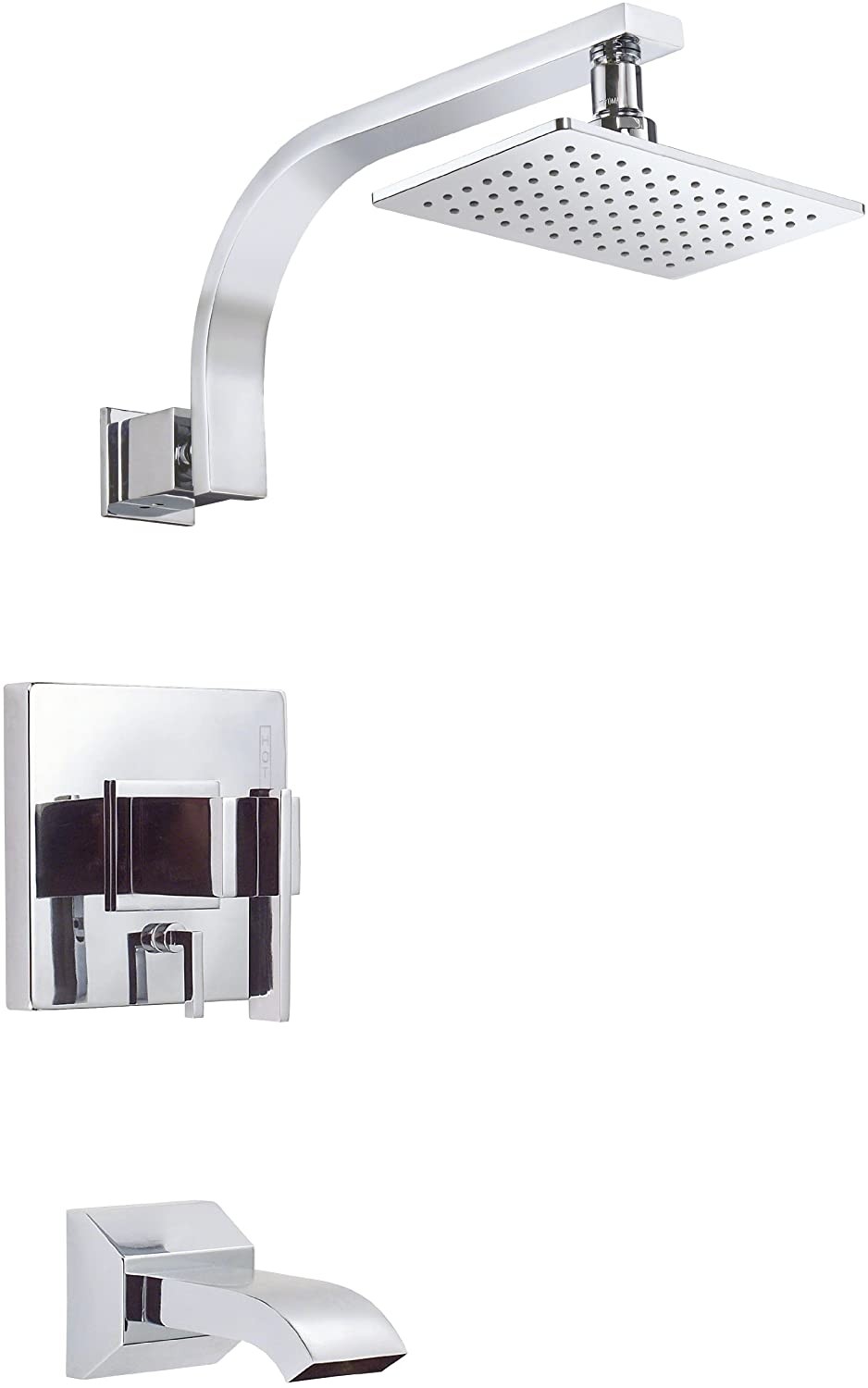 Danze D510044T Sirius Single Handle Tub and Shower Trim Kit, Chrome