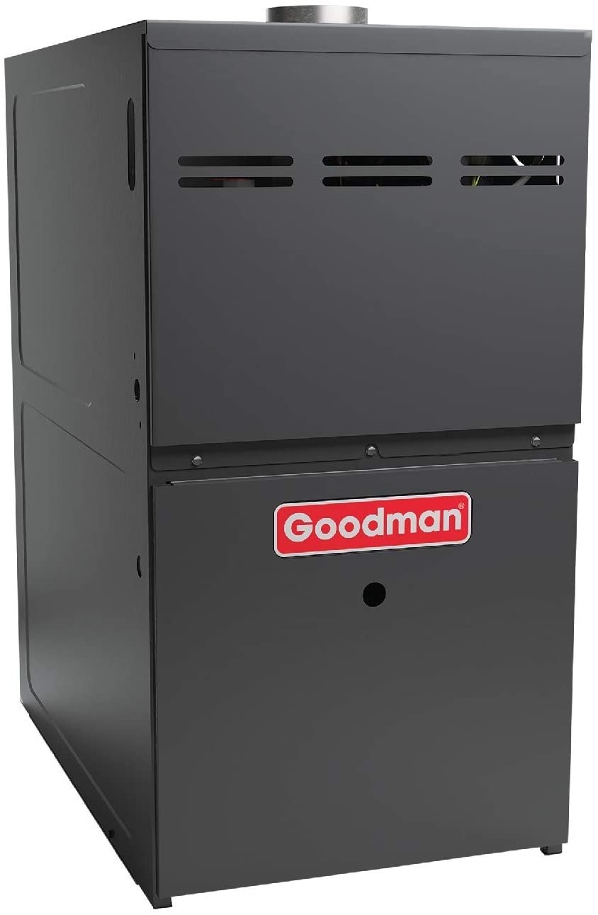 Goodman GME81005CX 80% AFUE 100,000 BTU 2 Stage Upflow Gas Furnace Heater
