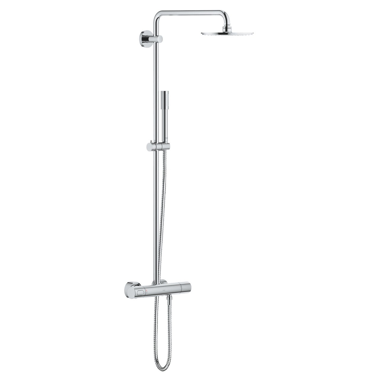 Grohe 27032001 Shower System with Thermostat, Chrome