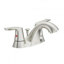 American Standard 7508201.295 Bedminster™ 2 Handle 4" Centerset Bathroom Faucet, Brushed Nickel 