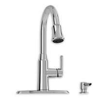American Standard 9391301.002 Soltura 1-Handle Pull-Down High Arc Kitchen Faucet, Polished Chrome