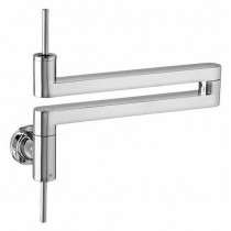 American Standard DXV D35401900.100 Contemporary Wall Mounted Single Hole Pot Filler, Polished Chrome