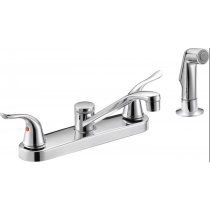 Briggs B929 Sayco Two-Handle Kitchen Faucet, Chrome