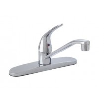 Gerber G0040210SS Maxwell Single Handle Kitchen Faucet without Spray, Stainless Steel