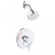 Grohe 3507510A Concetto Shower Valve Combo, Chrome