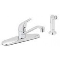 Matco-Norca CL-140C Classic Single Handle Kitchen Faucet with Side Spray, Chrome 