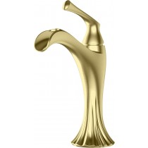 Pfister LG42RH1BG Rhen Single Control Bathroom Faucet with Push & Seal, Brushed Gold
