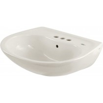 Toto LT241.4G#01 Supreme Cotton 22-7/8" Wall Mounted Bathroom Sink 
