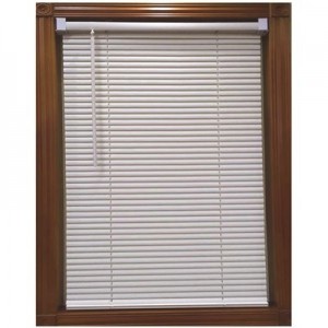 Designer's Touch 307472033 Alabaster Cordless Light Filtering Vinyl Blind with 1 in. Slats 72 in. W x 72 in. L