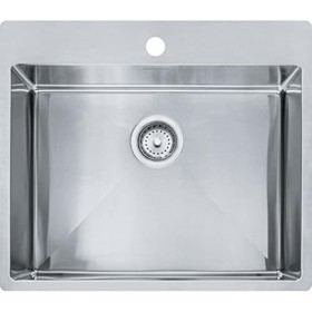 Franke HFXS2522-1 Vector 25 Inch Stainless Steel Single Kitchen Sink