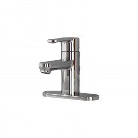 American Standard 2011101.002 Pine Monoblock Single Hole Bathroom Faucet, Chrome