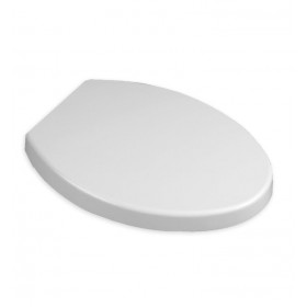 American Standard 5359B051T.222 Telescoping Round Front Toilet Seat, Slow-Close, Everclean, Linen