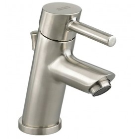American Standard 2064121MX.295 Serin Petite Monoblock Bathroom Faucet, Satin Nickel