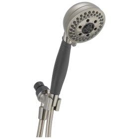 Delta 75521SN H2Okinetic 5-Setting Hand Shower, 2 GPM, 72 in L Hose, Brushed Nickel