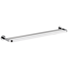 Delta Faucet IAO20528 Ribbon Modern 24" Double Towel Bar In Chrome