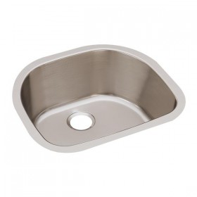 Elkay RCFU2118 Revere 21″ X 18″ Undermount Single Bowl Kitchen Sink, Stainless Steel