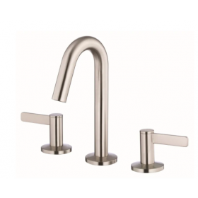 Gerber D303130BN Amalfi Mini-Widespread Double Handle Bathroom Faucet, Brushed Nickel