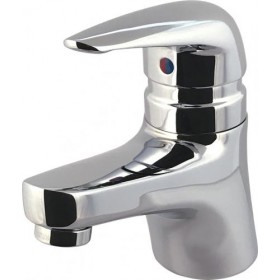 Chicago Faucets 410-T41 Single Handle Sink Faucet, Polished Chrome