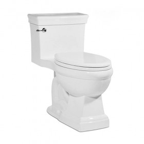 Icera C-2320.01 Julian 1.28 gpf Elongated One Piece Toilet in White