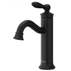 Pfister LF-042-COBB Courant Single Handle Bathroom Faucet, Matte Black