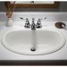 American Standard 0222000.021 Bathroom Sink, Bone.