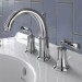 American Standard 7420.801.002 2 Handle Bathroom Faucet, Polished Chrome