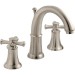 American Standard 7420.821.295 2 Cross Handle Bathroom Faucet, Satin Nickel