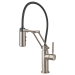 Brizo 63221LF-SS Solna Single Handle Pre-Rinse Articulating Kitchen Faucet, Stainless