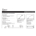 Danze D481150BR Specs Sheet