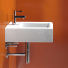 Duravit 04545000001 Vero Wall Mount Bathroom Sink in White