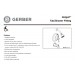 Gerber G9-043 Abigail Tub & Shower Trim Kit, Prod Specs
