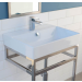 Lacava 5231-01-001 Bathroom Sink, White
