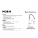 Moen S72103 Specs Sheet