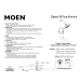 Moen TS2912NL Flara Posi-Temp Pressure Balancing Tub and Shower Trim Kit, Specs Sheet